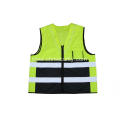 High visibility color safety vest